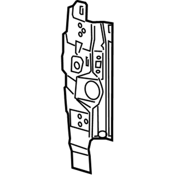 Ford 9L3Z-1502526-A Reinforcement Assembly - Door Hinge