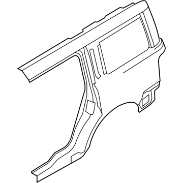 Ford 8A8Z-7427840-A Quarter Panel