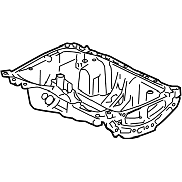 Mercury 3M4Z-6675-AA Oil Pan