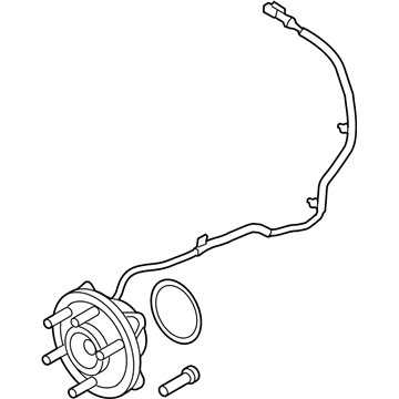 Ford CL3Z-1104-L Hub Assembly - Wheel