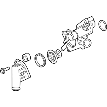 Lincoln Thermostat Housing - ML3Z-8A586-C