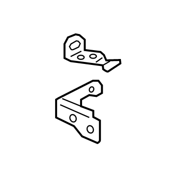 Lincoln FL3Z-1626811-A Lower Hinge