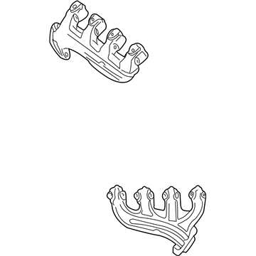 Ford F4TZ-9431-E Exhaust Manifold Assembly