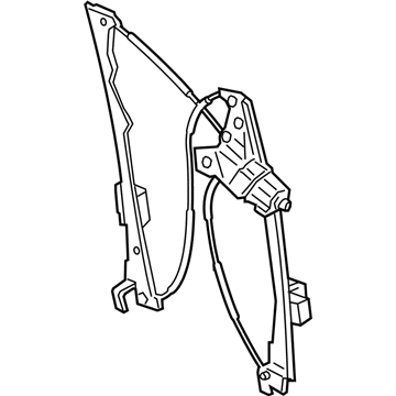 Lincoln EJ7Z-7823200-C Window Regulator