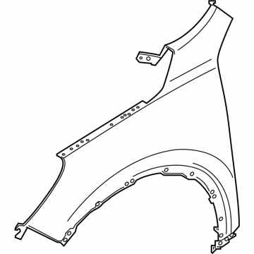 Ford LJ6Z-16006-C Fender