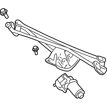 2007 Ford Explorer Wiper Motor - 6L2Z-17508-AA