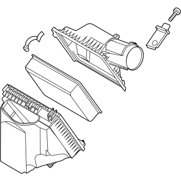 Ford PC3Z-9600-C CLEANER ASY - AIR