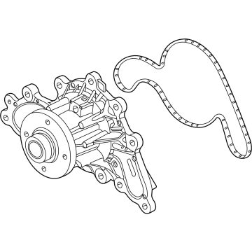 Ford LC3Z-8501-A Water Pump Assembly