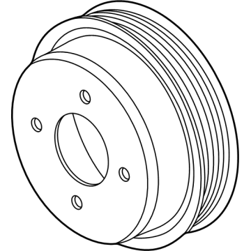 2023 Ford E-350 Super Duty Water Pump Pulley - LC3Z-8509-B