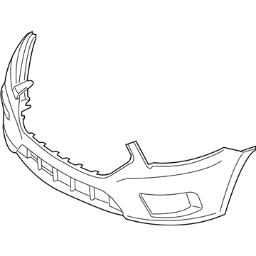 Ford EG1Z-17D957-DPTM Bumper Cover