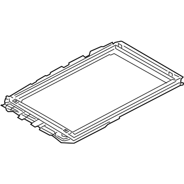 Lincoln EJ7Z-78502C22-A Sunroof Frame