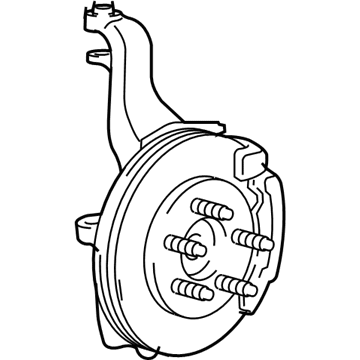 Ford 6L1Z-3K186-AA Knuckle