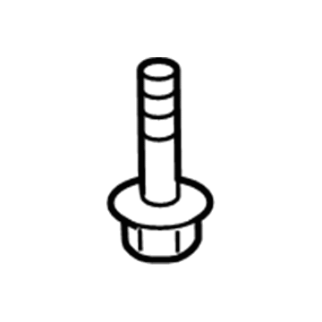 Ford -W707627-S424 Striker Screw