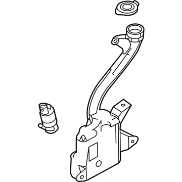 Ford 9S4Z-17618-B Reservoir Assembly