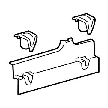 Ford CK4Z-61311A58-AB Center Molding