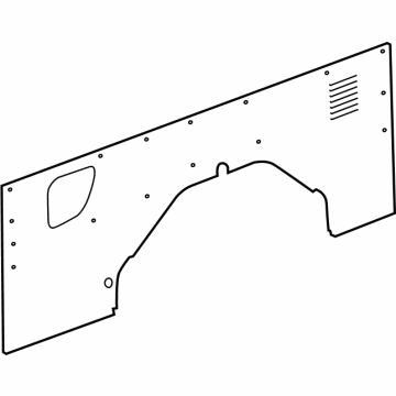 Ford LK4Z-6131012-DB Lower Trim