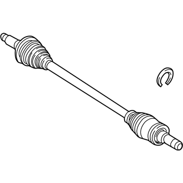 2009 Lincoln MKZ Axle Shaft - AE5Z-4K138-A