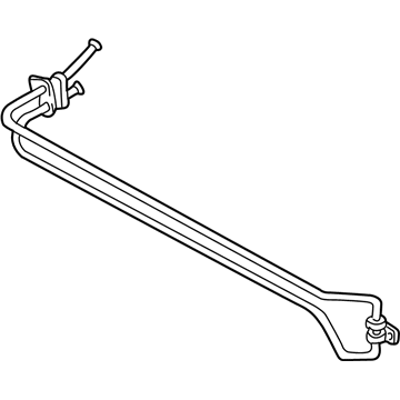 Mercury 6L8Z-3D746-C Power Steering Cooler Tube