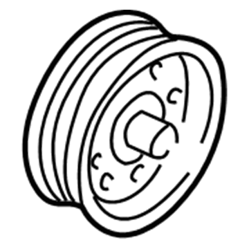 Mercury YL8Z-3A733-BA Pulley