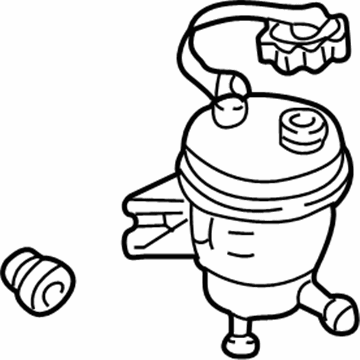 Mercury YL8Z-3A697-BA Reservoir Assembly