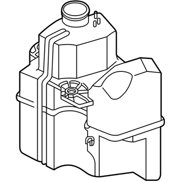 2006 Ford Freestyle Washer Reservoir - 5F9Z-17618-BA