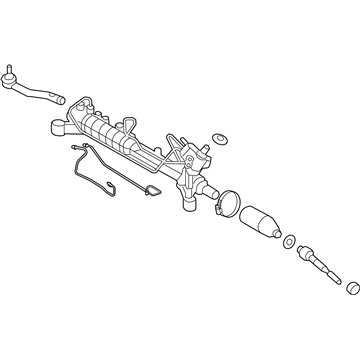 2011 Lincoln MKX Rack And Pinion - BT4Z-3504-C