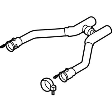 Ford BR3Z-5246-C Exhaust Pipe