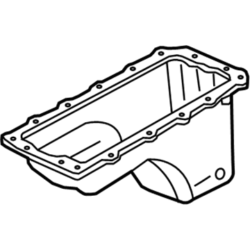 Lincoln 1L2Z-6675-BA Oil Pan