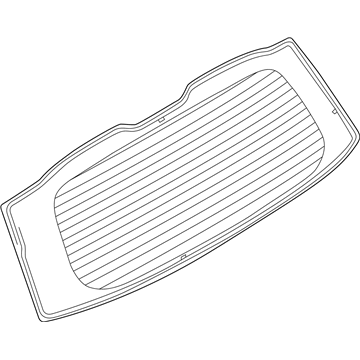 Lincoln LC5Z-7842006-A Lift Gate Glass