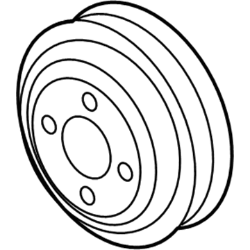 Ford BR3Z-8509-A Pulley