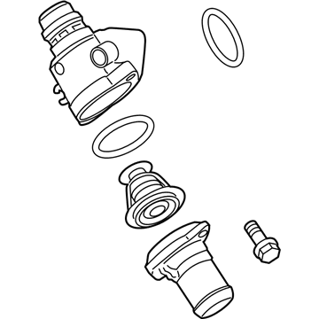 Ford BL3Z-8A586-F Thermostat Housing