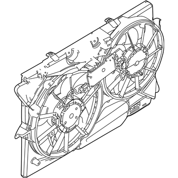 Lincoln G3GZ-8C607-A Fan Assembly