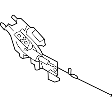 2004 Lincoln Navigator Tailgate Latch - 6L7Z-7843170-BA