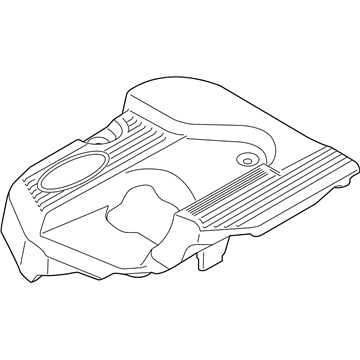 Ford L1MZ-6A949-C Engine Cover