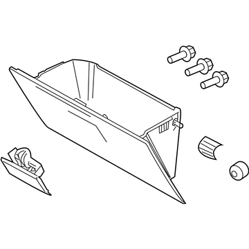 Ford 8C3Z-2506024-AC Box Assembly - Glove Compartment