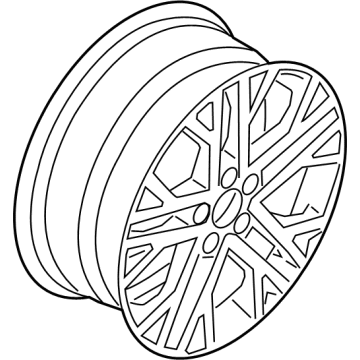 Ford LJ6Z-1007-B Wheel, Alloy