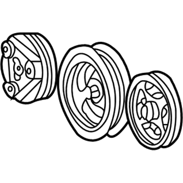 Ford F5UZ-6B209-A Serpentine Tensioner