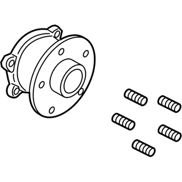 Lincoln CV6Z-1104-H Hub