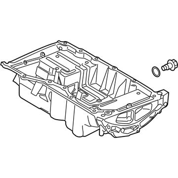 Ford CJ5Z-6675-G Oil Pan