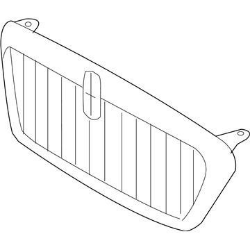 Lincoln Mark LT Grille - 7L3Z-8200-BPTM