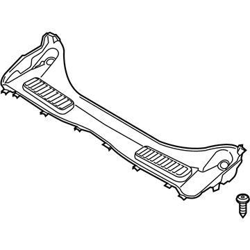 Ford CJ5Z-78022A68-A Cowl Grille