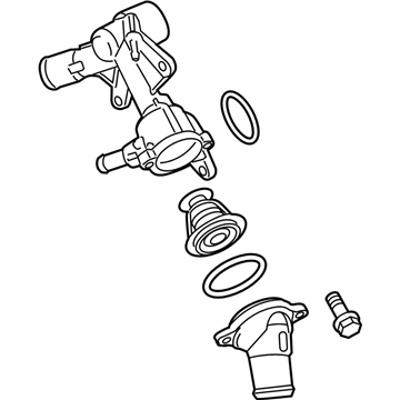 Ford BL3Z-8A586-G Thermostat Housing