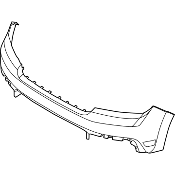 Ford Maverick Bumper - NZ6Z-17757-SAPTM