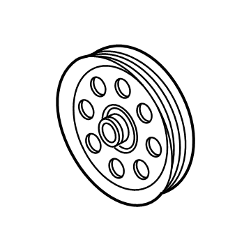 Ford BC3Z-3A733-A Pulley