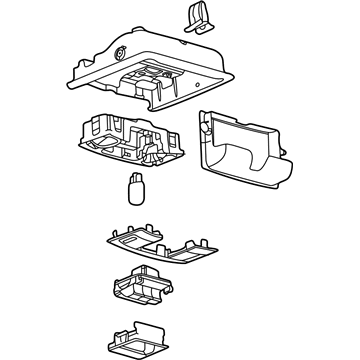 Ford BC3Z-26519A70-AB Console Assembly - Overhead