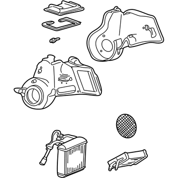 Mercury 6F2Z-19K610-AA Housing Assembly