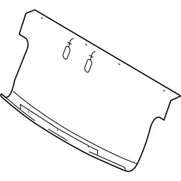 Ford BL3Z-8327-B Lower Deflector