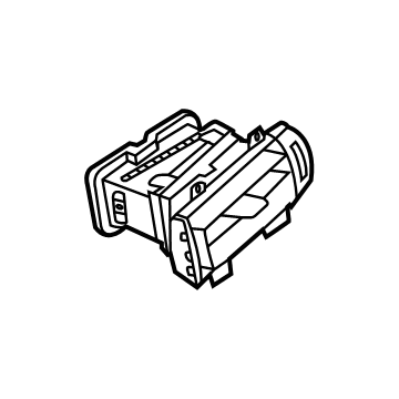 Lincoln LC5Z-19893-AE Vent Louver