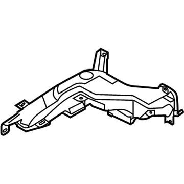 Lincoln LC5Z-18491-AF Floor Duct