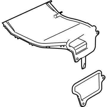 Ford CK4Z-19A618-B Inlet Duct